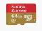 SanDisk Extreme microSDXC Class 10 U3/UHS-I 64GB