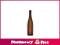 Butelka BRĄZOWA Burgunder 750 ml na wino, nalewki