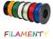 FILAMENT ABS 1,75 BEZBARWNY 1KG SZPULA