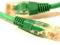 Kabel Patchcord UTP KAT 5E sieciowy zielony 0.25m