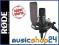 Mikrofon studyjny RODE NT-1 KIT +uchwyt pop-filtr