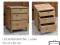 SZAFKA NOCNA drewno tekowe  TEAK tek NOWE 45x60