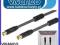 Kabel Antenowy dla HDTV 3m 24K OFC VIVANCO W-WA