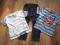 SPODNIE H&amp;M 4-5L + ARMANI T-SHIRT 4L+CARS 110