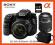 Sony SLT A58 K 18-55 /2 + 55-200 16G Torba RATY FV