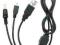 KABEL 2 W 1 USB-MINI USB+DC PLUG/JACK LADOWANIE/FV