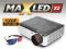 RZUTNIK PROJEKTOR FULLHD LED 3D 2800 LM MAXLED X2