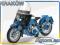 DeAgostini 1:24 Moto Guzzi Falcone 500 1976 blue