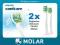 PHILIPS SONICARE HX6014 2x KOŃCÓWKI InterCare 2szt