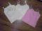 H&amp;M UNITS 3 pack bawełniane TOP ramiączka  122