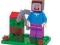 FIGURKA POSTAĆ MINECRAFT KLOCKI