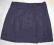Krótka spódniczka granatowa 134 cm, Smyk