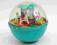 FISHER PRICE ROLY POLY CHIME BALL KULA '72 ! PRL !