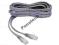 Kabel Patch CAT5E krosowany cross płaski 10m.  RCA