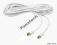 Kabel antenowy RTV 5m. RF Gold 2xEkran THOMSON