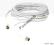 Kabel antenowy RTV 5m. RF wt/gn 2xEkran THOMSON