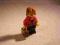 Lego Figurka Dziewczyna walizka City Train Pociąg