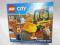 LEGO CITY 60072- WYBURZANIE - ZESTAW STARTOWY