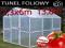 TUNEL FOLIOWY 2,3x6m SZKLARNIA PTF 13,8m2 PCV