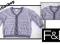 F&amp;F sweter norweski wzór sweterek 9 12m. * 80