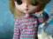 Sweter pinkblue dla PULLIP DAL handmade