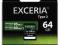 SDXC 64GB Class 10/UHS-I Exceria Type 2 95/60MB/s