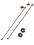 Kijki Ultrasport Carbon Nordic Walking 110 cm