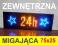 24h LED REKLAMA, zewnętrzna, migająca + PILOT