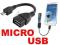 Kabel Adapter OTG HOST - Micro USB Tablet Smarfon