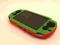 Silikonowy pokrowiec na PS Vita pomarańcz-zielony