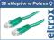 KABEL POŁĄCZENIOWY ZIELONY UTP 5E 1M 1303