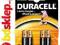 DURACELL 4szt Baterie LR3 (AAA) 1.5V