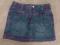 jeansowa spódniczka 122-128