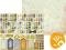 Papier ozdobny do scrapbookingu 100% 30x30cm WZORY