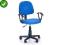 Biurowy fotel młodzieżowy DARIAN BIS niebieski