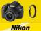 APARAT NIKON D3200 KIT + Nikkor 18-55 VR II +FILTR