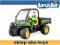 Bruder 02490 Wywrotka John Deere Gator z kierowcą