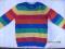 Kolorowy sweter swterek 6-8y **H&amp;M** r 122/128