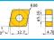 PŁYTKA CNMG 120408-MF3 DO ŻELIWA I STALI ZWYKŁEJ