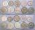 LOT - Emiraty Arabskie - 10 monet - zestaw A