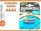 1 BATERIA DURACELL AAAA MX2500 e96 LR8D425 Rzeszów