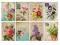 KWIATY NR 2-SCRAPBOOKING PAPIER,VINTAGE GRAFIKI