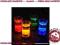 Świecące kielony mix kolorów kieliszki LED - WAWA