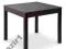 Stolik kawowy ława 40 x 40 x45 nogi z drewna WENGE