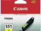 Tusz Oryginalny Canon CLI-551Yellow WYS GRATIS!