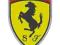 Naszywka PATCH FERRARI 8x10cm do naprasowania