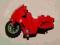 LEGO CITY - czerwony motocykl straży (2013)