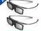 2x Okulary 3D SAMSUNG SSG-5100GB Panasonic 50E/60E