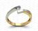 Złoty pierścionek z brylantem 0,05 ct Zaręczynowy