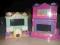 2 DOMKI PIXEL CHIX MATTEL STAN BARDZO DOBRY !!!